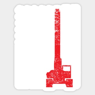 American Heavy Equipment Operator Sticker